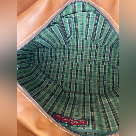 Vintage Isabella Fiore Floral Sequin Beaded Handbag Tote Flowers - Picture 14 of 14